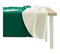 GBiancheria Mollettone Copritavolo in Feltro e PVC Antiscivolo Tovaglia Proteggi Tavolo col. Verde in varie misure Made in Italy (140x240cm)