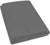 GBiancheria Telo Arredatutto Grand Foulard Copritutto Copridivano Copriletto Grigio in 2 misure Made in Italy (170x280)