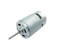 GBIDKKYZIE RS-555 36mm Electronic Starter DC 12V 18V 21.6V 24V 13000RPM Medium Speed Front Ball Bearing Carbon Brush Electronic Starter DIY