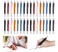GBKDQQ 100 penne a sfera ergonomiche, antiscivolo Kulli, per ufficio e casa, colore casuale