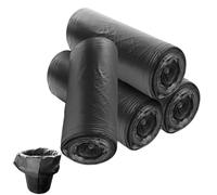 GBKDQQ 100 sacchetti igienici da 15 l, biodegradabili, impermeabili, per WC da campeggio, escursioni, viaggi, WC mobili