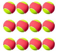 GBKDQQ 12 palline da tennis, palline da tennis, per principianti, per bambini, stage 3, palline da tennis, per animali domestici, giochi sportivi, giochi per bambini e principianti in campo minuto