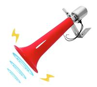 GBKDQQ Clacson turco, 12 V/24 V, corna ad aria compressa, clacson per camion, tromba ad aria, tromba d'aria, kit per roulotte, fischietto a pressione per auto, camion, barche, moto