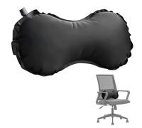 GBKDQQ Cuscino lombare gonfiabile: cuscino lombare portatile, cuscino lombare regolabile, cuscino lombare ergonomico, per sedia da ufficio e seggiolino auto