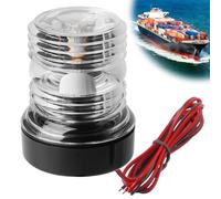 GBKDQQ Luce di ancoraggio marino, 12-24 V, luce di navigazione a LED per barche marine, yacht, luce di ancoraggio a 360°, impermeabile IP66, luce di segnalazione marina, luce di navigazione, barca