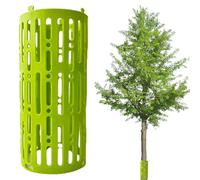 GBKDQQ Protezione per tronchi, 12 pezzi (20 x 30 cm) espandibile, protezione del tronco d'albero, protezione per alberi e tronchi, protezione per alberi con fori di ventilazione