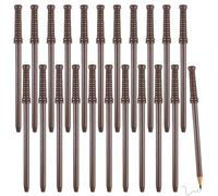 GBKDQQ Bacchetta magica, 20 matite HB da 23 cm, multifunzionale, set di matite in legno, per feste di compleanno, ricompensa scolastica, decorazione di Halloween