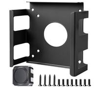 GBKDQQ Supporto da tavolo in lega di alluminio, Mac mini M4, 2024, Mac mini M4 Pro, compatibile con il supporto VESA per monitor o parete in gesso con protezione antigraffio e dissipazione del calore