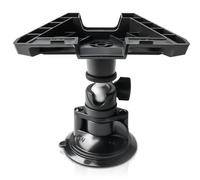 GBKDQQ Supporto per Starlink Mini Smooth RV - Supporto girevole a 360° in alluminio con ventosa, supporto portatile per auto, tetto/barca, montaggio senza fori (nero)