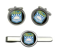 GBP Gemelli E Clip Per Cravatta Set Albion Motors Design