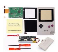 GBP Q5 Backlight IPS LCD Screen USB-C Rechargeable Battery For GameBoy Pocket