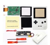 GBP Q5 Backlight IPS LCD Screen USB-C Rechargeable Battery For GameBoy Pocket