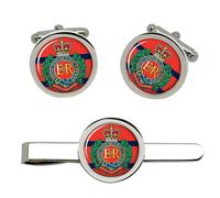 GBP Royal Engineers Set Gemelli Da Polso E Fermacravatta Della British Army