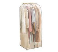 GBPLDMAQ Custodie per Abiti Grigio Completamente Trasparente Buste Copriabiti Trasparenti Copri Abiti da Armadio Impermeabile e Antipolvere(50x50x120cm/20x20x47in)
