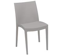 GBSHOP Sedia colorata impilabile da interno/esterno bar ristoranti giardino Venice