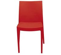 GBSHOP Sedia colorata impilabile da interno/esterno bar ristoranti giardino Venice
