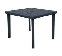 GBSHOP Tavolo da Giardino gruvyer 90x90
