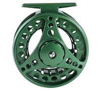 GBSONGJIN Mulinello da Pesca a Mosca Alluminio Mosca Mulinello Die Full Metal 5 6wt Casting CNC Volano Pesca(Red)