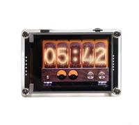 Gbtdoface Analizzatore di spettro audio,Indicatore audio dello spettro musicale,VU Meter di livello musicale controllato dalla voce 2,4 pollici Ritmo HD LCD True Color Simulazione