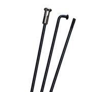 GBWCNG Adatto per bicicletta diametro 13G 2,3 mm lunghezza 102-256 mm raggi #45 acciaio + nippli 36 pezzi/lotto (223 mm)