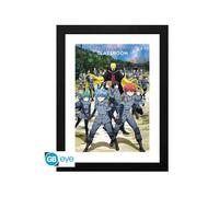 GBYDCO389 - ASSASSINATION CLASSROOM - FRAMED POSTER (30.5X40.6) - 3-E CLASS