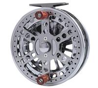 GBYUHAIJUN Mulinello da Mosca,Mulinelli da Pesca Pin del Centro di Alluminio CNC Bobina Galleggiante 120MM 4 3/4 Pollici Pescatori Salmone Steelhead Che TROTTA LA Pesca