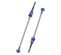 GBYUHAIJUN Sgancio Rapido Bici,Sgancio Rapido per Bicicletta Bicicletta Titanium Ti Axis QR Spiedi MTB Road Bike Quick Release 9mm 5mm Anteriore Ruota 100mm Posteriore 135mm(Blue)
