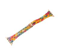 GBZHMCASE Cinturino arcobaleno per ragazze per iWatch Serie 9 8 7 6 5 4 3 2 1 SE, cinturino sostitutivo compatibile con iWatch 38/40/41/44/45/49mm(49mm(Ultra))