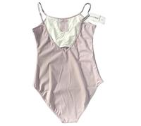 GBZIJIE Body Danza Classica Donna Elasticità Collant, Reggicalze, Ginnastica, Body da Danza Classica, Ballerine, Tute Allenamento for a Cavallo Alto, in Un Unico Pezzo(Purple 2,M)