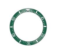 GBZIJIE Orologi Bezel Coperchio,Ghiera Orologio 38 mm orologio anello in ceramica antigraffio inserto da 40mm involucro accessori interno diametro 30.8mm(GREEN)