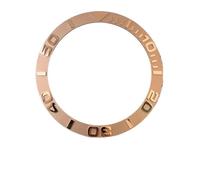 GBZIJIE Orologi Bezel Coperchio,Ghiera Orologio Anello della lunetta dell'orologio 38 * 30,6 mm Nero Rosso Blu Verde Marrone Oro Calibrazione esterna(NO.21)