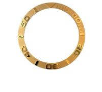 GBZIJIE Orologi Bezel Coperchio,Ghiera Orologio Anello della lunetta dell'orologio 38 * 30,6 mm Nero Rosso Blu Verde Marrone Oro Calibrazione esterna(NO.20)