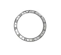 GBZIJIE Orologi Bezel Coperchio,Ghiera Orologio Sostituzione dell'anello dell'orologio con inserto for lunetta in alluminio da 38 mm(9)