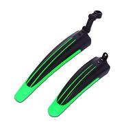 GBZIJIE Parafanghi MTB Posteriore 2 Pezzi parafango for Bici da Strada di Montagna for Bicicletta Anteriore Posteriore MTB Ali for for Accessori for Biciclette(Color 4)