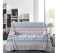 GC ARREDOCASA Gran Foulard Per Divano 260x290cm - Pesci Rosso - Telo Copritutto Matrimoniale Multiuso Copriletto, Telo Copridivano in Cotone 100% finissimo Cotone