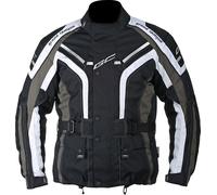 GC Bikewear One Way, giacca tessile impermeabile S male Nero/Grigio