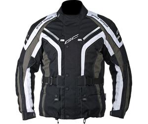 GC Bikewear One Way, giacca tessile impermeabile S male Nero/Grigio