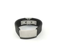 GC Black Stainless Steel Bracelet - 15 CM