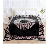 GC GAVENO CAVAILIA Coperta pesante di lusso, 7 kg, in pile Sherpa, reversibile, a 2 strati, per dormire profondamente, per alleviare l'ansia, coperta ponderata in poliestere per adulti (200 x 240 cm)