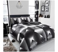 GC GAVENO CAVAILIA Easy Care - Set copripiumino con stampa 3D foresta, morbido e accogliente, motivo safari, triangolo, per letto super king size