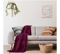 GC GAVENO CAVAILIA Gaveno Cavailia, Coperta in Finta Pelliccia di Visone, Super Morbida, soffice, Facile da Pulire, Leggera, dal Design Lussuoso, Comoda e Calda, in Pile [Matrimoniale, 150 x 200 cm,