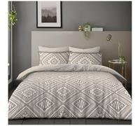 GC GAVENO CAVAILIA Set copripiumino reversibile con federe, king size, in policotone, morbido copripiumino (230 x 220 cm), stile Kentish