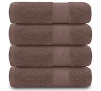 GC GAVENO CAVAILIA Set da bagno resistente allo sbiadimento, 700 g/m², qualità premium, extra assorbente, 100% cotone, egiziano, cammello, 4 pezzi