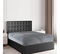 GC GAVENO CAVAILIA Set di Biancheria da Letto con Copripiumino in Pile Teddy Fleece Star Foil, Super Morbido, soffice, Caldo, Lucido, 2 Pezzi, Facile da Pulire, Biancheria da Letto con Elastico