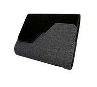 GC German Couture Smart Custodia compatibile con IQOS ILUMA i TEREA o DELIA Sticks e accessori mini bicchiere da ricamo, adesivo (nero/antracite)