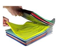 GC GLOBALCOMMERCE 20PZ Organizer SALVASPAZIO T-Shirt Camicie Pieghevole Documenti Armadio Valigia