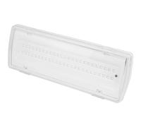 GC GLOBALCOMMERCE Lampada di Emergenza da Parete per Casa con 50 LED, Accensione Automatica e Batteria con Luce Bianca 4 Watt