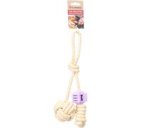 GC Joanie Corda da TIRO con Palla TPR E Nodi Twist Viola/Giallo 36x13,5x8CM