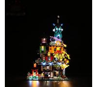 GC Light Kit per LEGO® NINJAGO City Gardens 71741 (Lego Set non incluso) (classico)