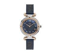 Gc Orologio analogico 'CableChic' marino / navy / oro / argento Donna Gc One Size